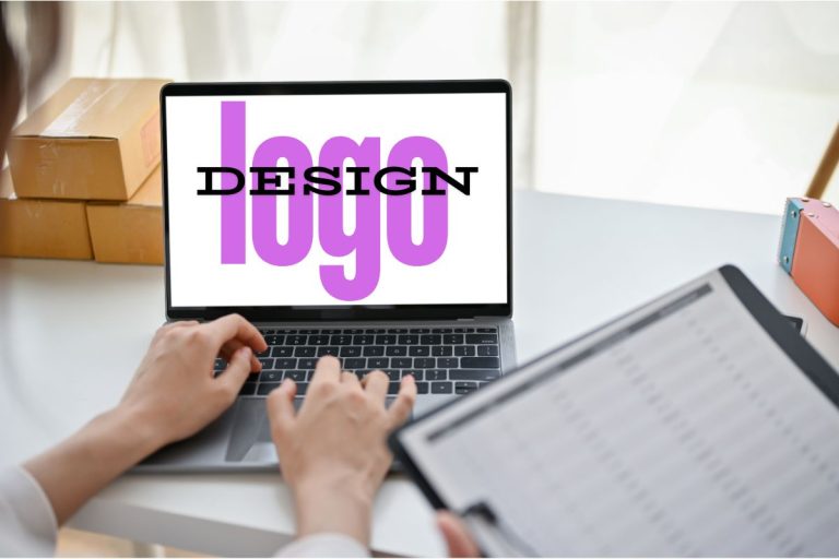 How to design a custom logo for a website