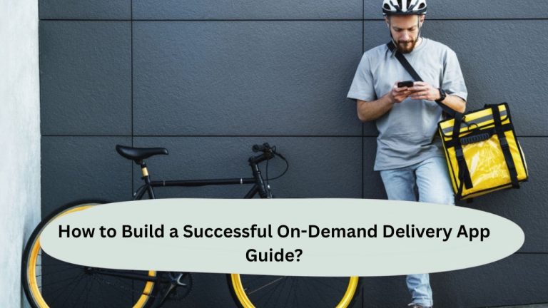 How to Build a Successful On-Demand Delivery App Guide?