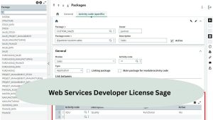 Web Services Developer License Sage​